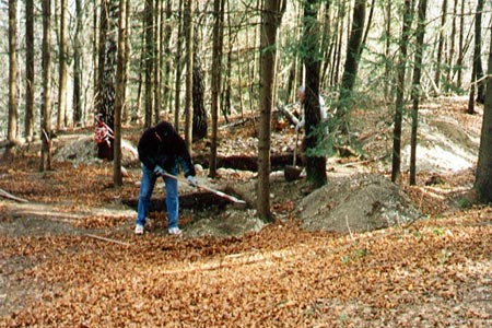 Ausgrabung an der Sunderburg